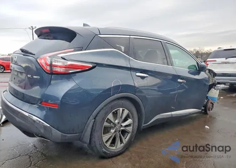 2017 Nissan Murano S из США, поврежденный, VIN 5N1AZ2MH5HN193746